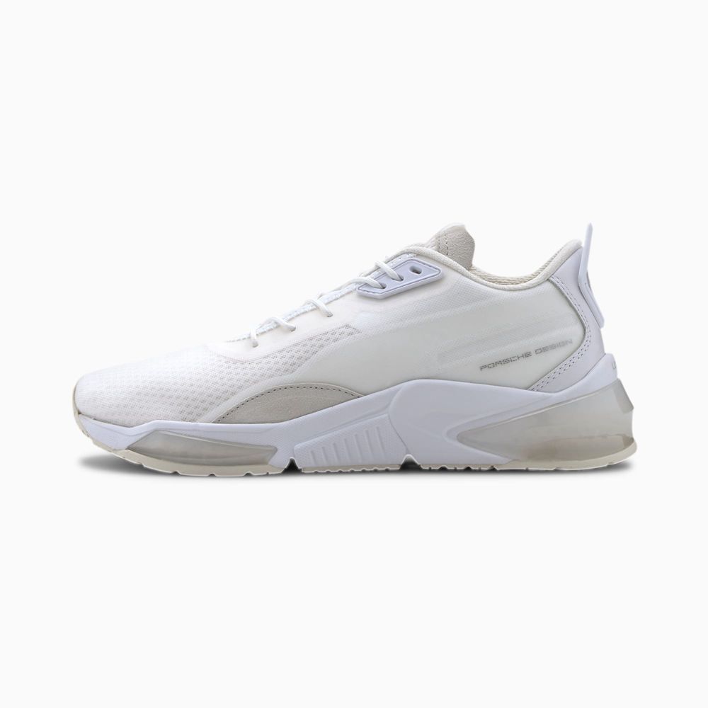 Puma Porsche Design LQDCELL Férfi Motorsport Cipő - Fehér ( Hungary - PNUJV2631 )